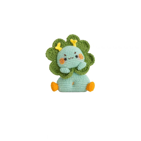 Kit de crochet para muñecos de animales con la cabeza inclinada