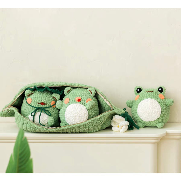 Kit de crochet de almohada de animales