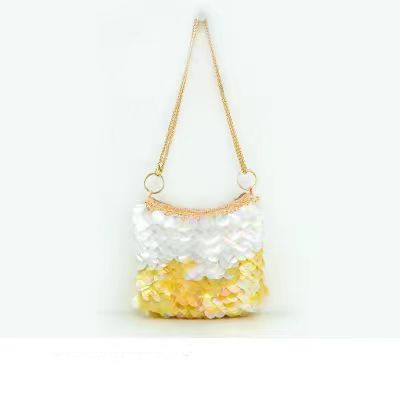 Kit de crochet para bolso de escamas de colores
