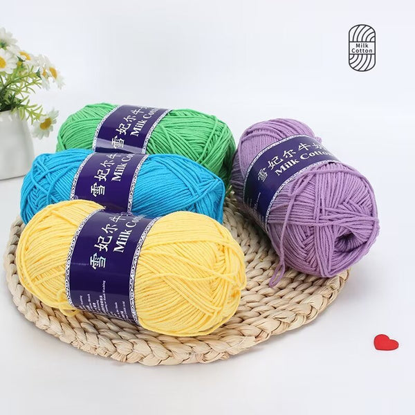 Milk cotton yarn, Note the color you want.